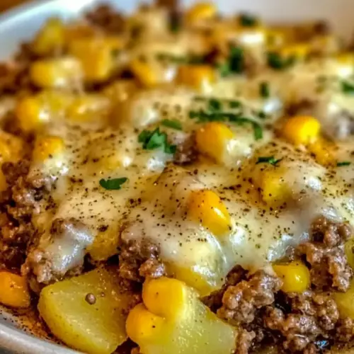 Slow Cooker Cowboy Potato Casserole