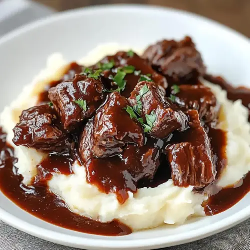 Crockpot BBQ Beef Tips