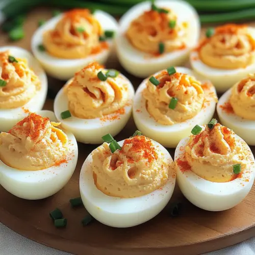 Crab-Stuffed Deviled Eggs