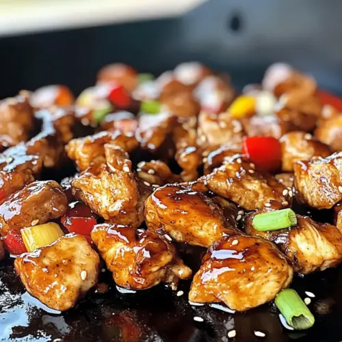 Blackstone Bourbon Chicken