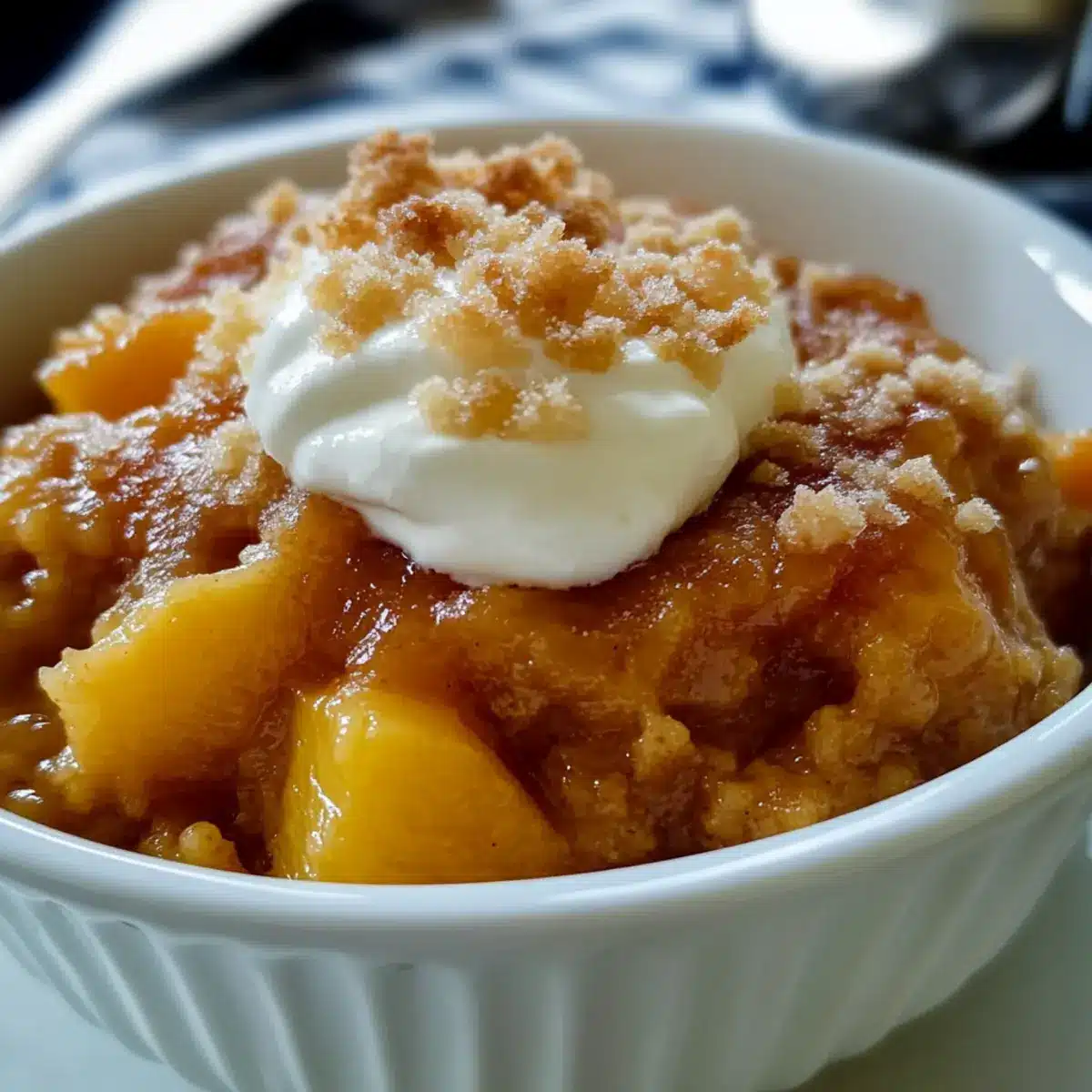 Tennessee Peach Pudding