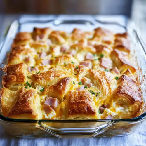 Crescent Roll Breakfast Casserole