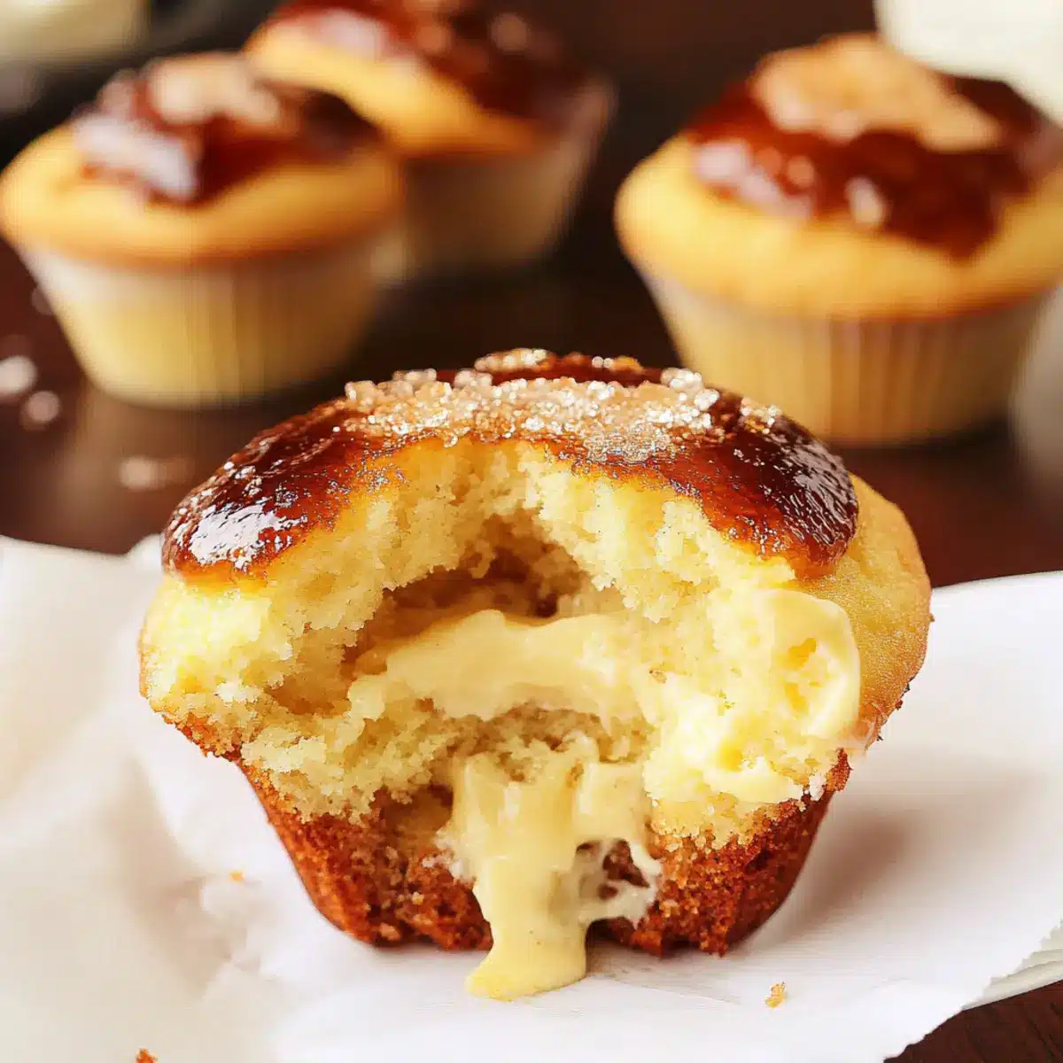 Crème Brûlée Cupcakes