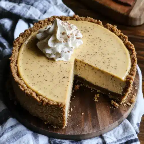 Vanilla Bean Brown Butter Cheesecake