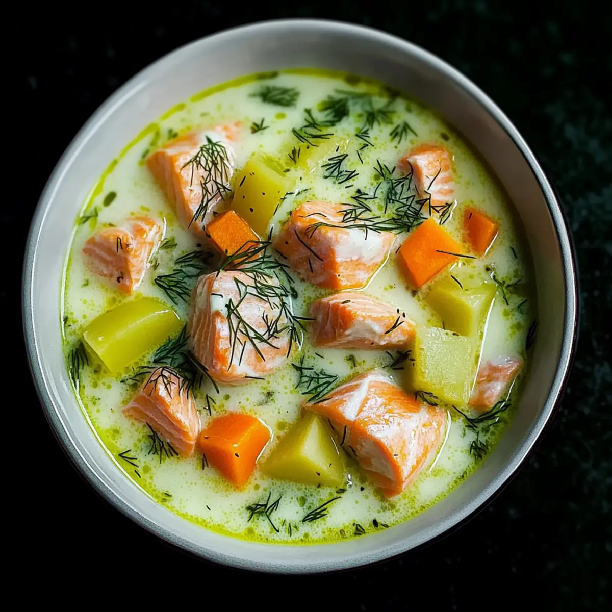 Finnish Salmon Soup