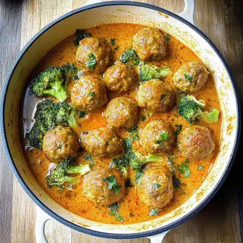 Coconut Gochujang Chicken Meatballs