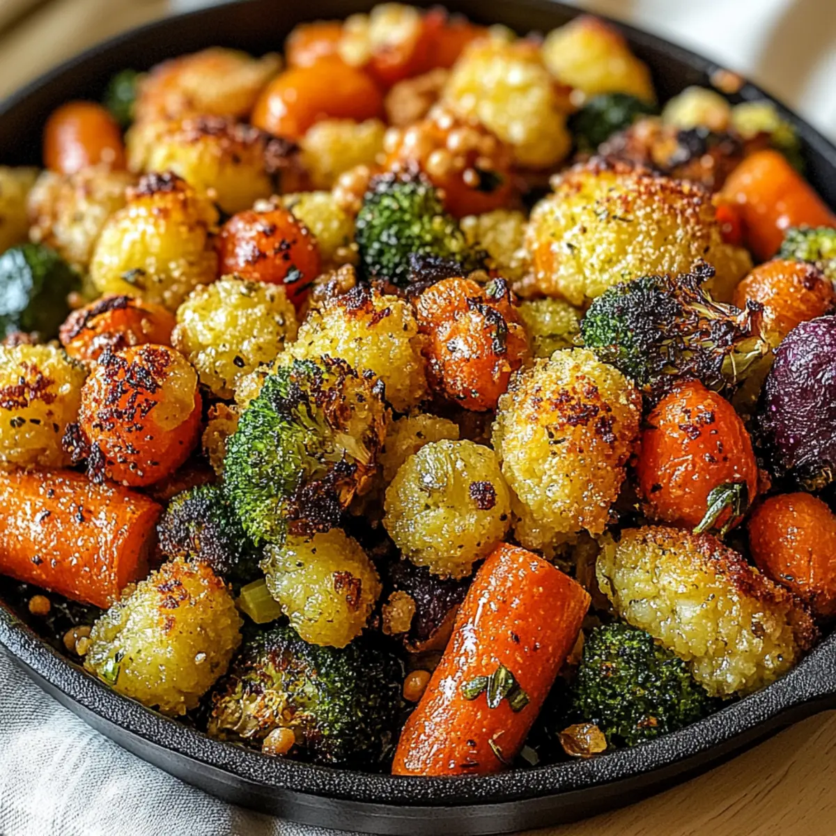 Crispy Roasted Frozen Vegetables