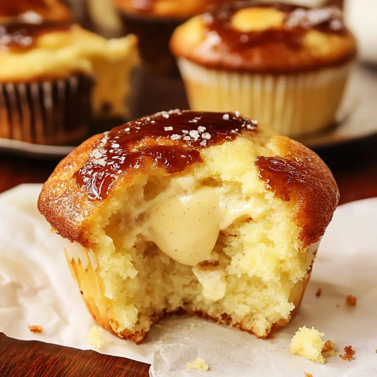 Crème Brûlée Cupcakes