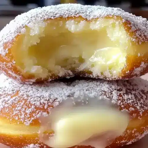 Bavarian Cream Donuts