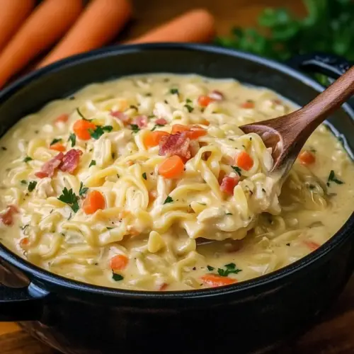 Crack Chicken Noodle Soup