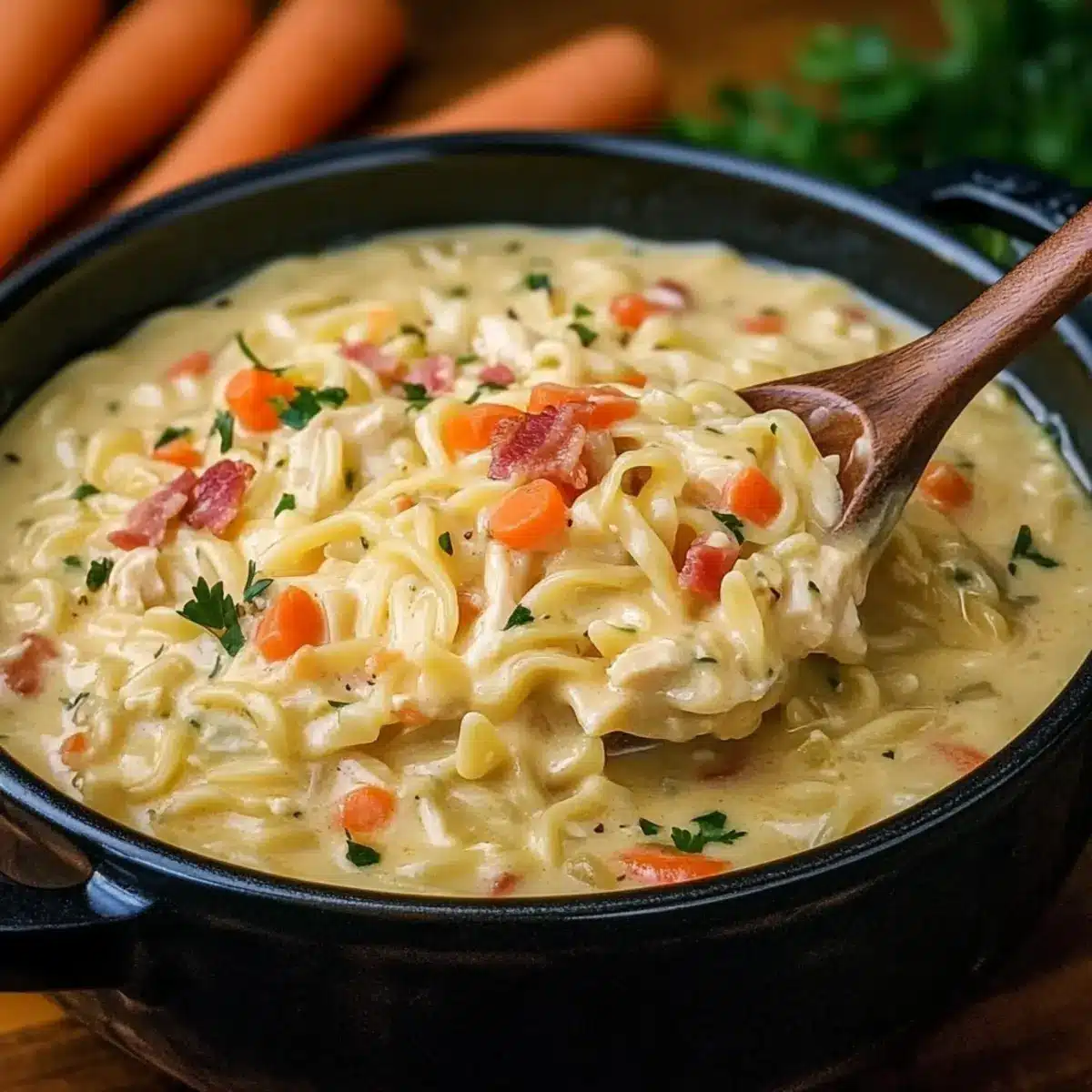 Crack Chicken Noodle Soup