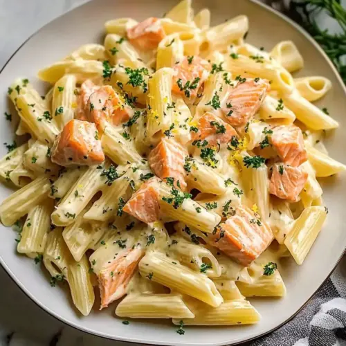 Tasty Salmon Pasta Without Cream