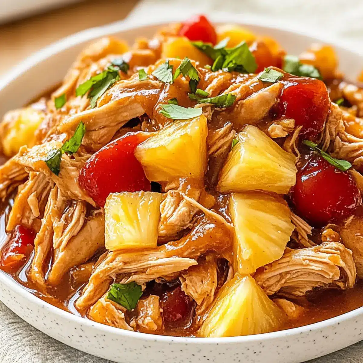 Sweet Hawaiian Crockpot Chicken