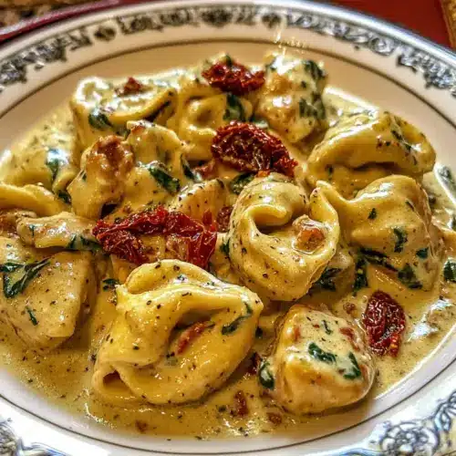 CrockPot Chicken Tortellini