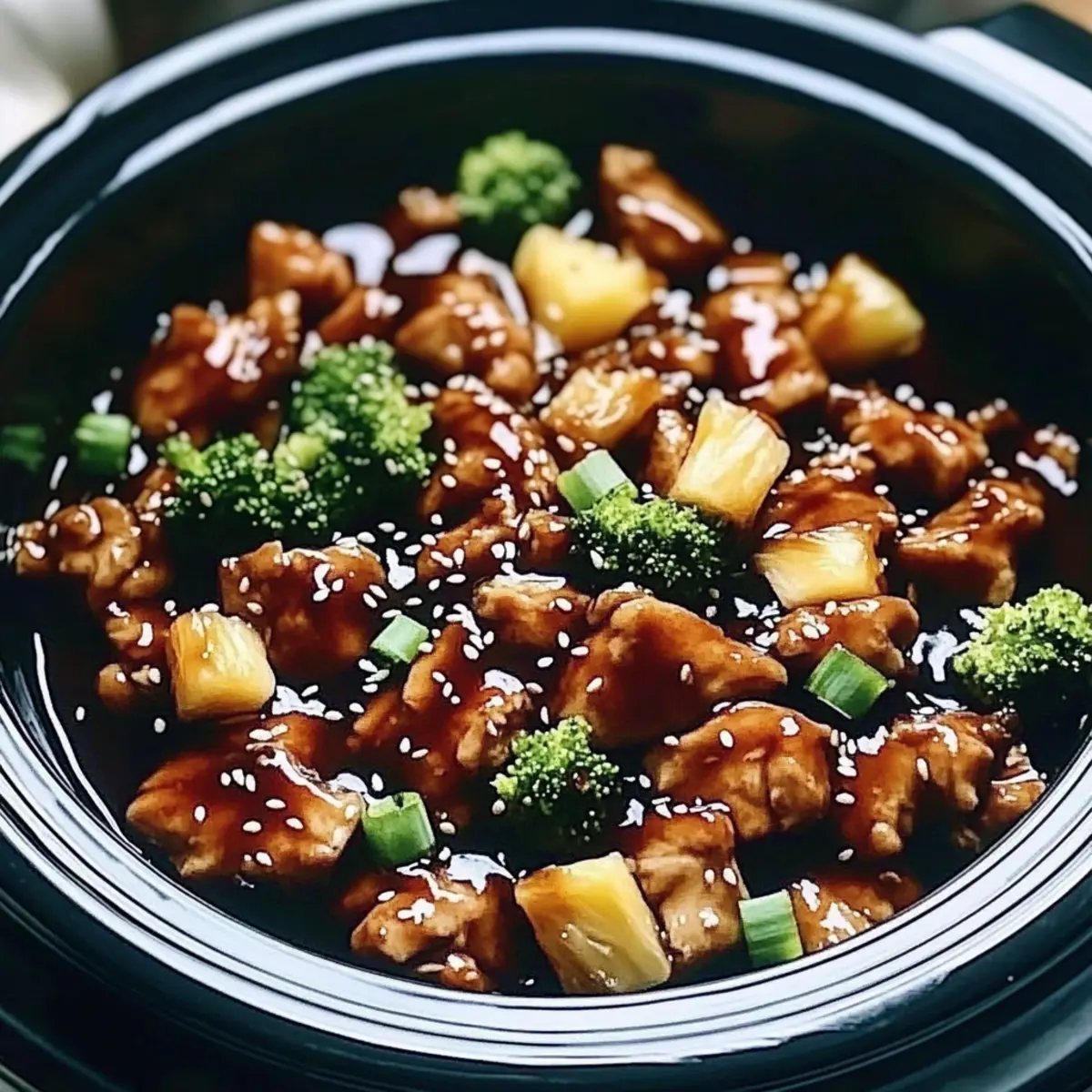 Crockpot Teriyaki Chicken