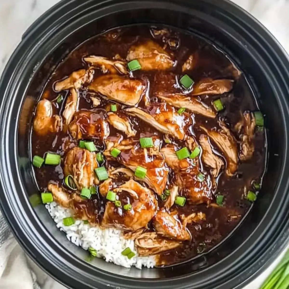 Crock Pot Bourbon Chicken