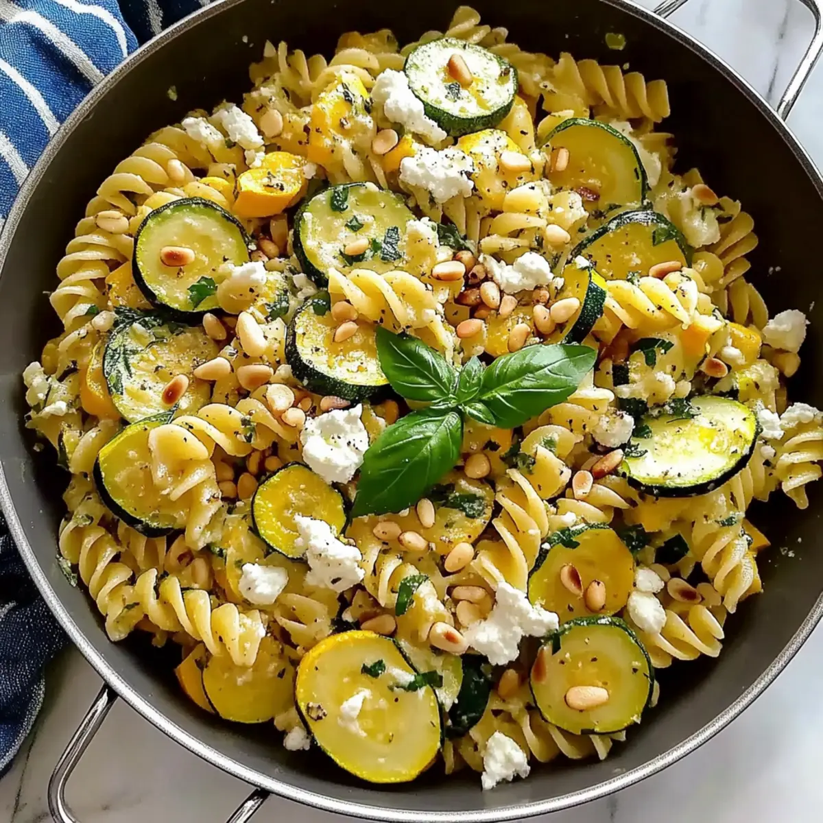 Light Summer Squash Pasta