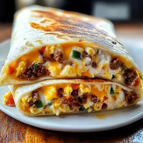 Easy Breakfast Crunchwrap