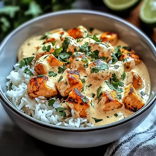 Easy Coconut Chicken Rice Bowl