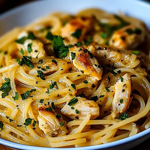Monterey Chicken Spaghetti