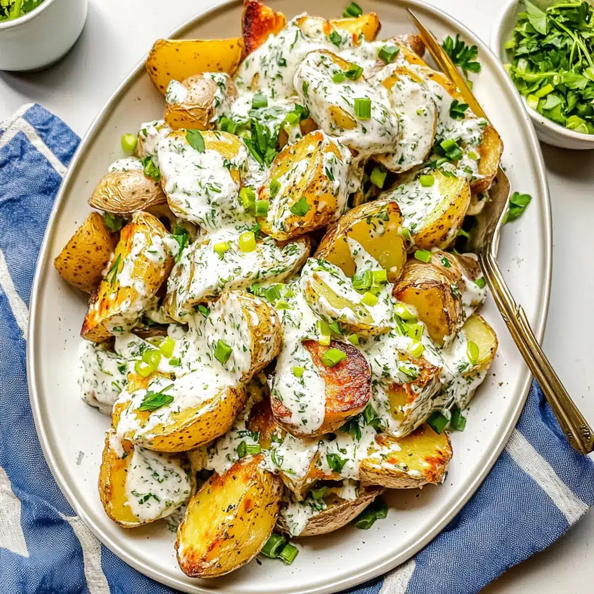 Crispy Potato Salad