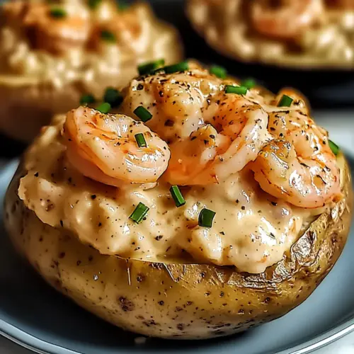 Seafood Stuffed Potatoes