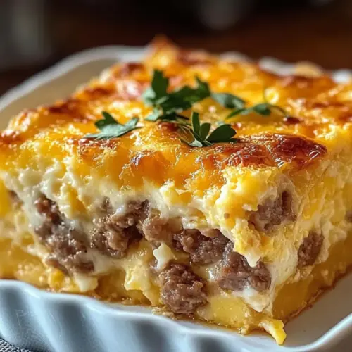 Easy Sausage and Egg Casserole