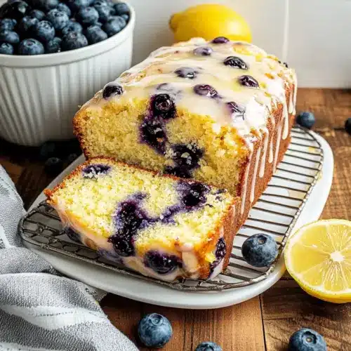 Lemon Blueberry Loaf Cake