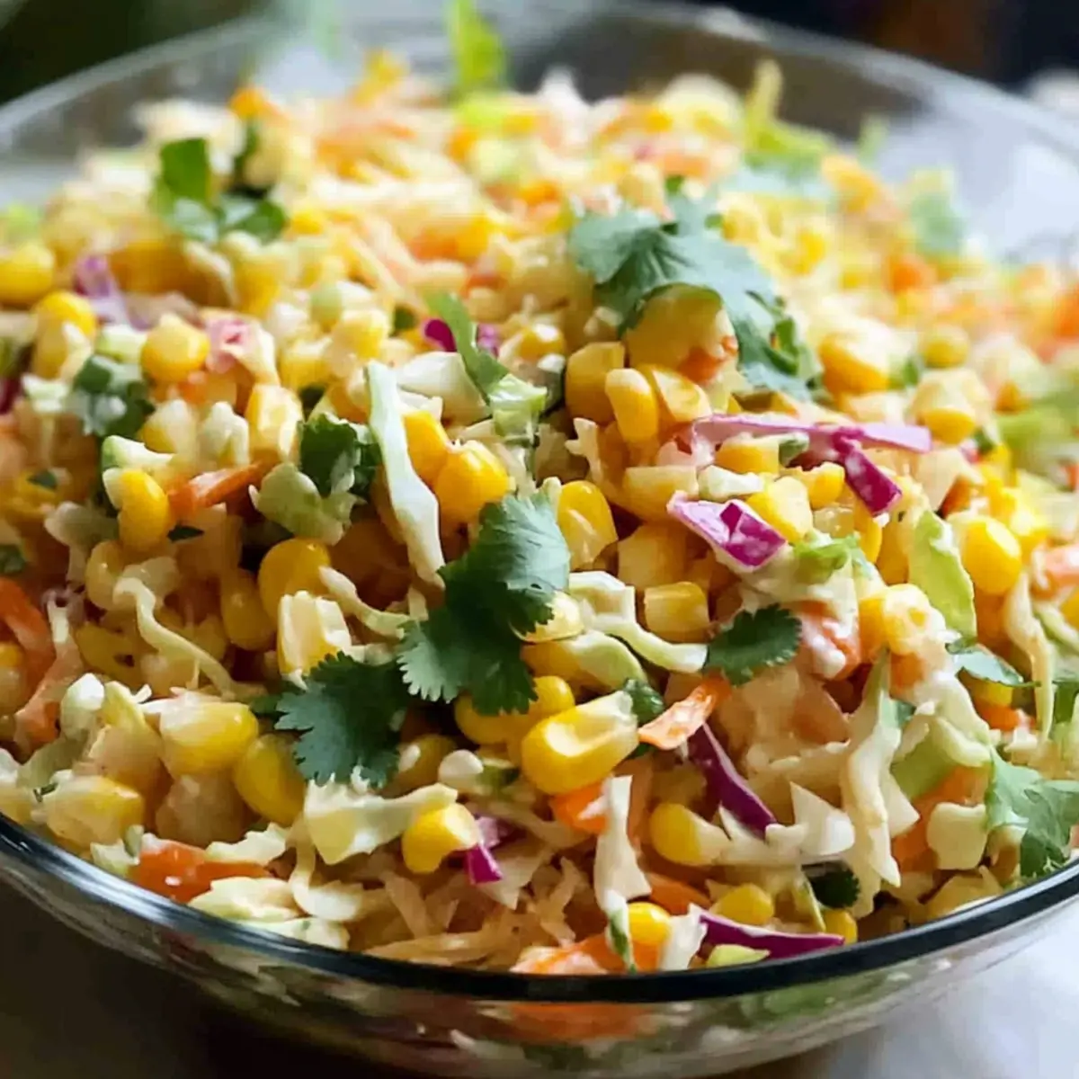 Spicy Corn Slaw