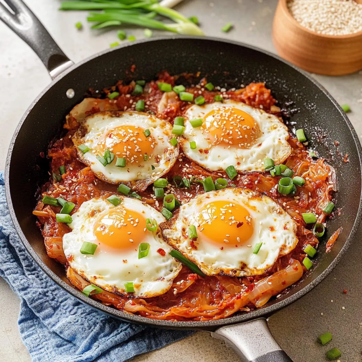 Kimchi Eggs