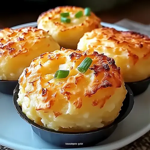 Cheesy Mashed Potato Puffs