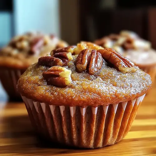 Pecan Pie Brown Sugar Muffins