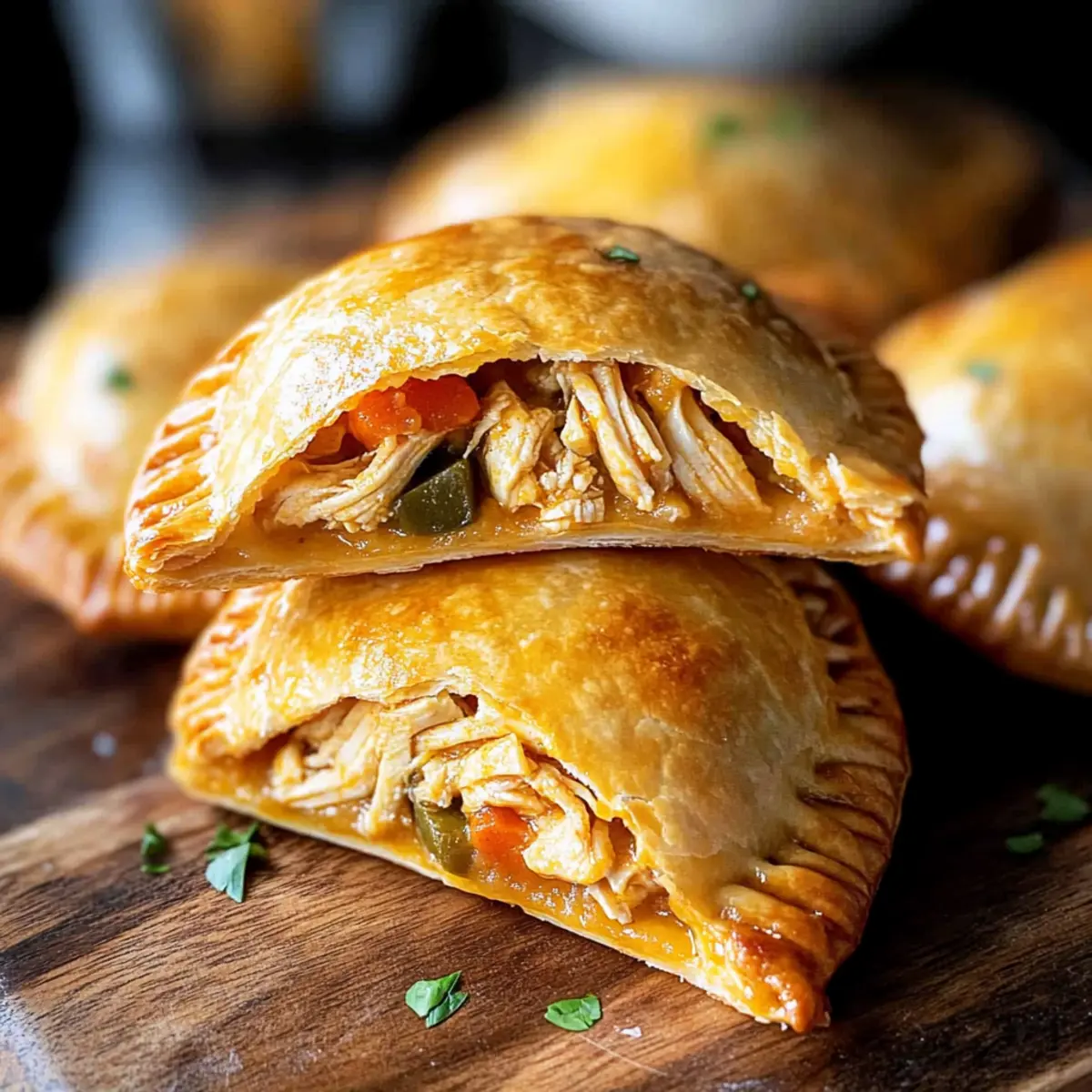 Baked Chicken Empanadas with Latin Soul