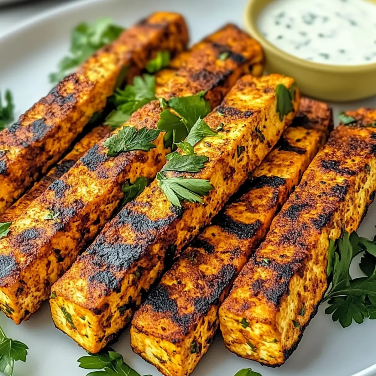 Middle Eastern Tofu Kebabs