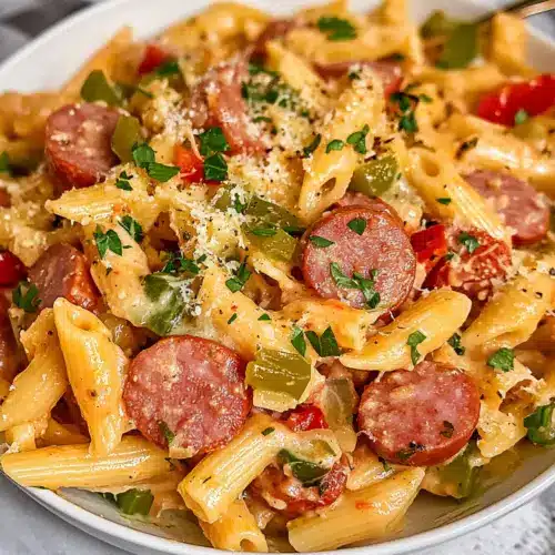 One Pot Kielbasa Pasta