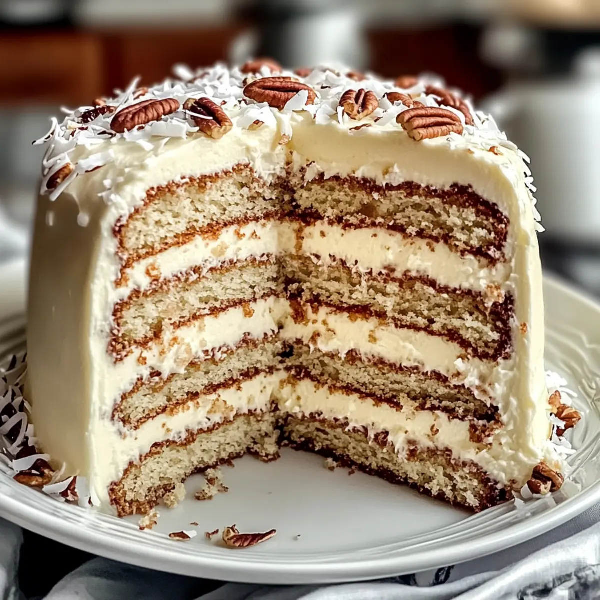 Quick Italian Cream Cake